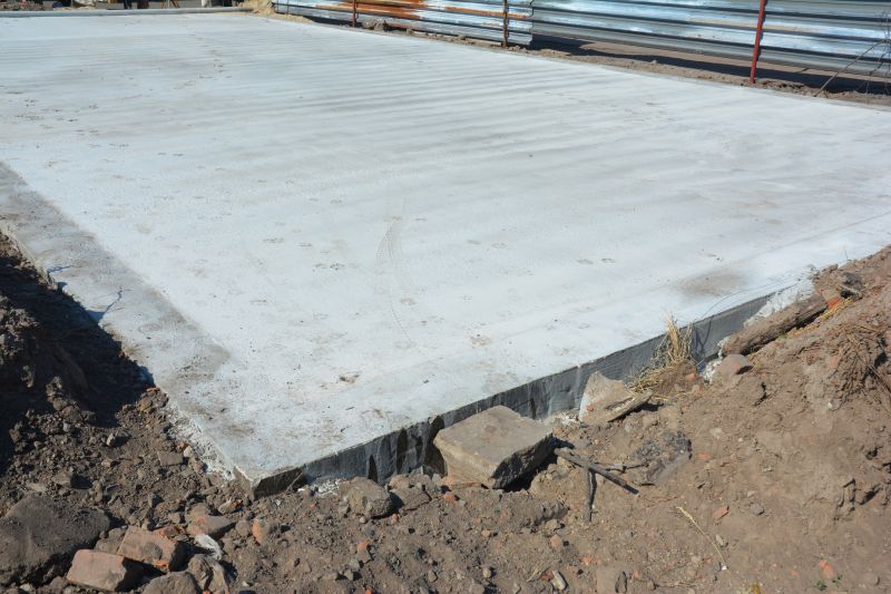 Completed Concrete Slab